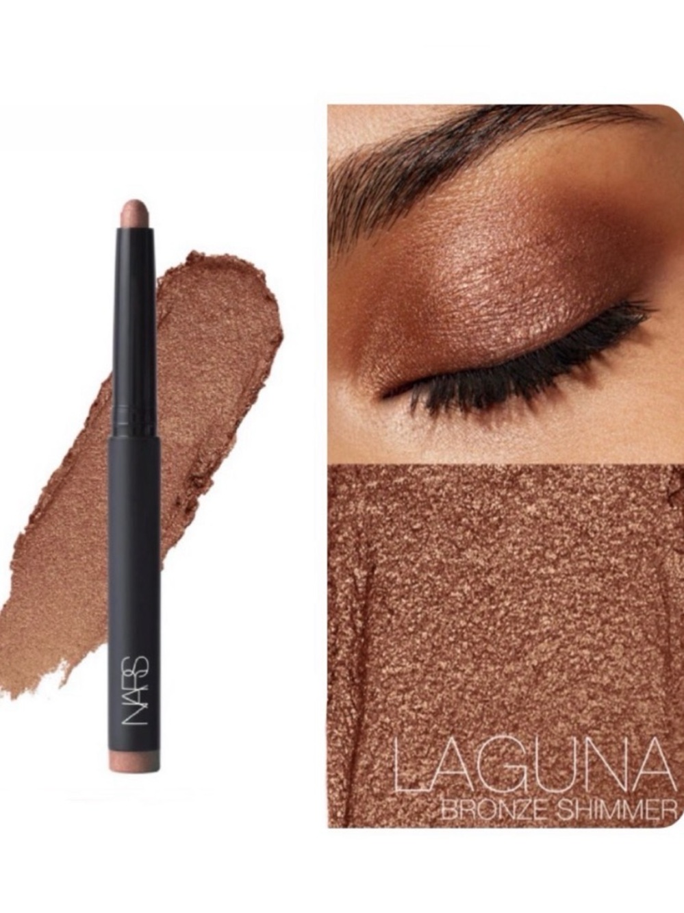 NARS Eyeshadow Stick in Laguna - Full Size 0.05 oz - New in Box